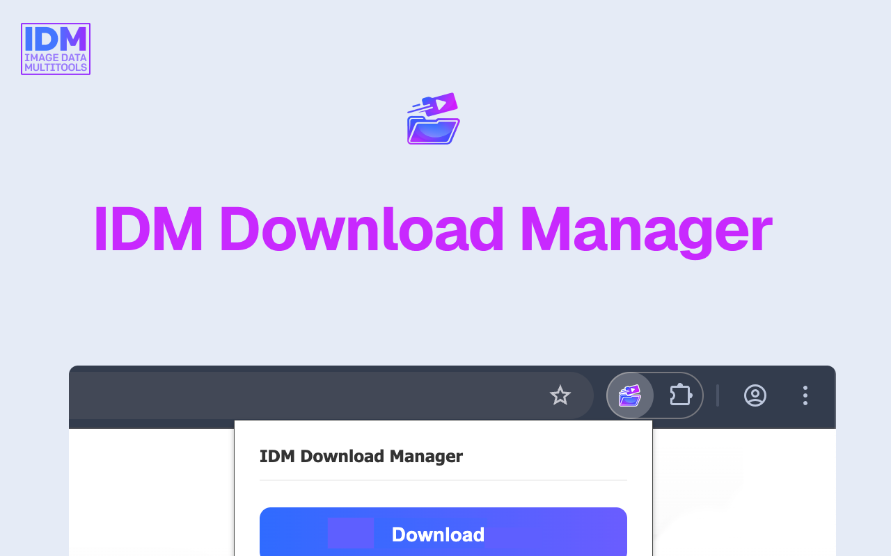 IDM Download Manager - 截图 1