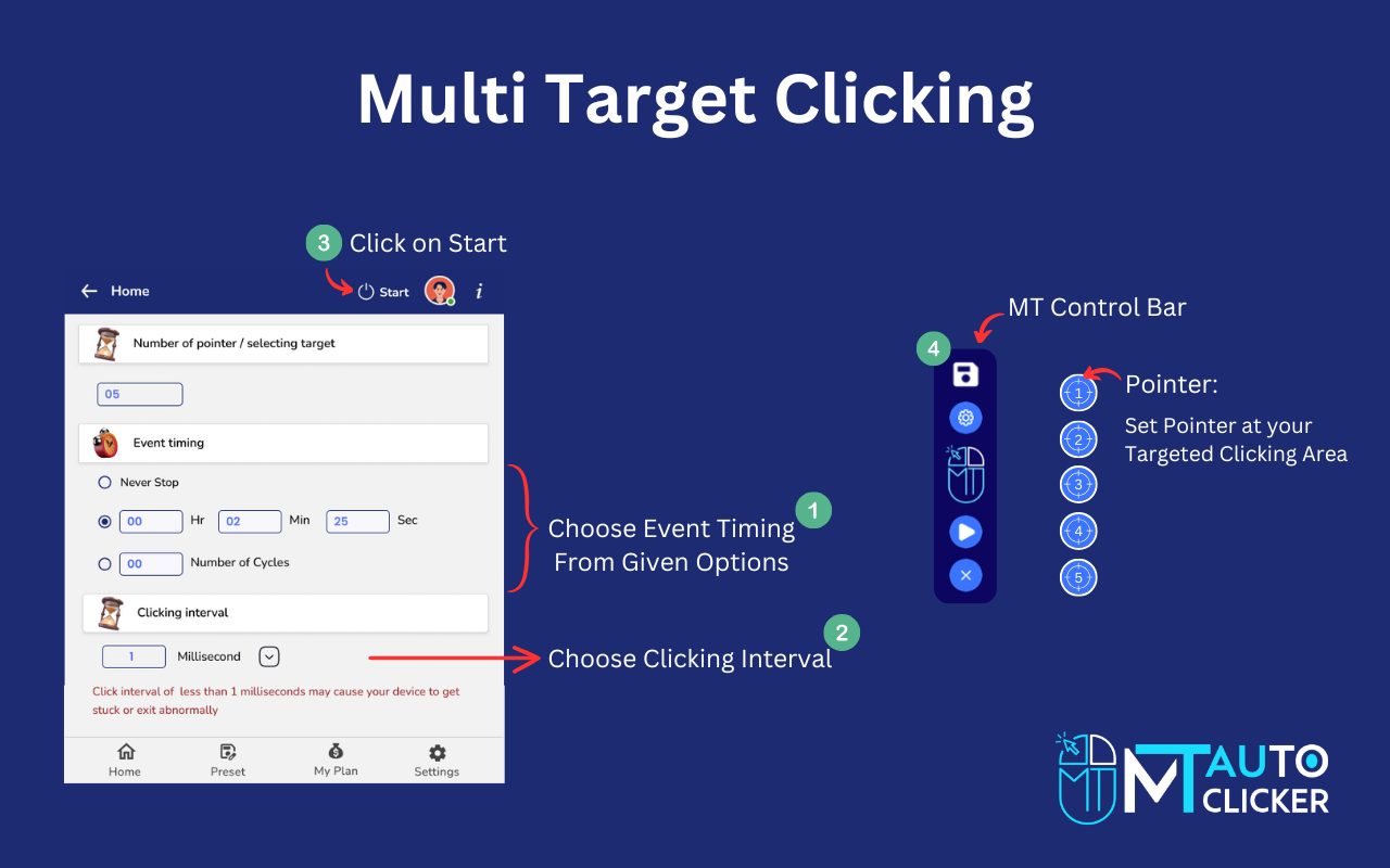 MT Auto Clicker - 截图 4