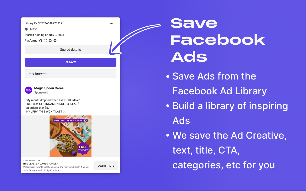 Ad Library downloader - 截图 3