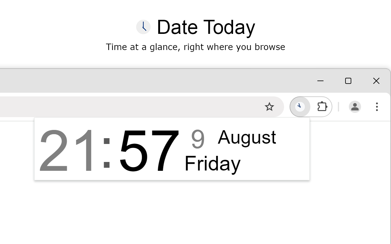 Date Today for Google Chrome - 截图 5