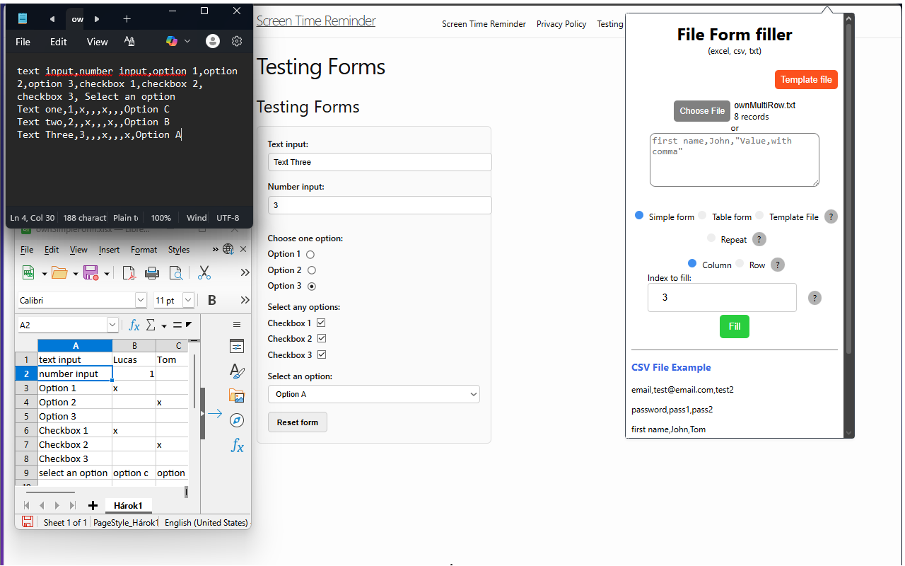 File form filler - 截图 3