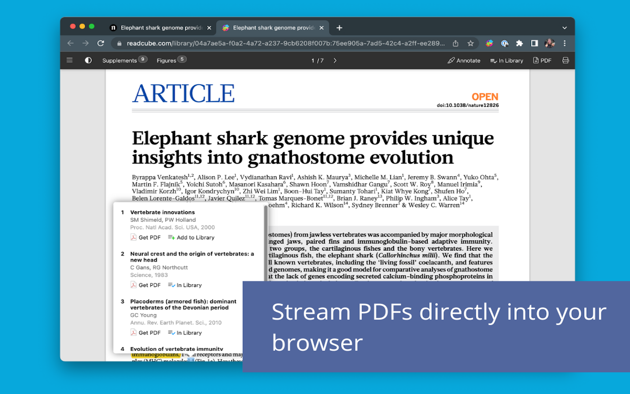 Papers by ReadCube - 截图 5