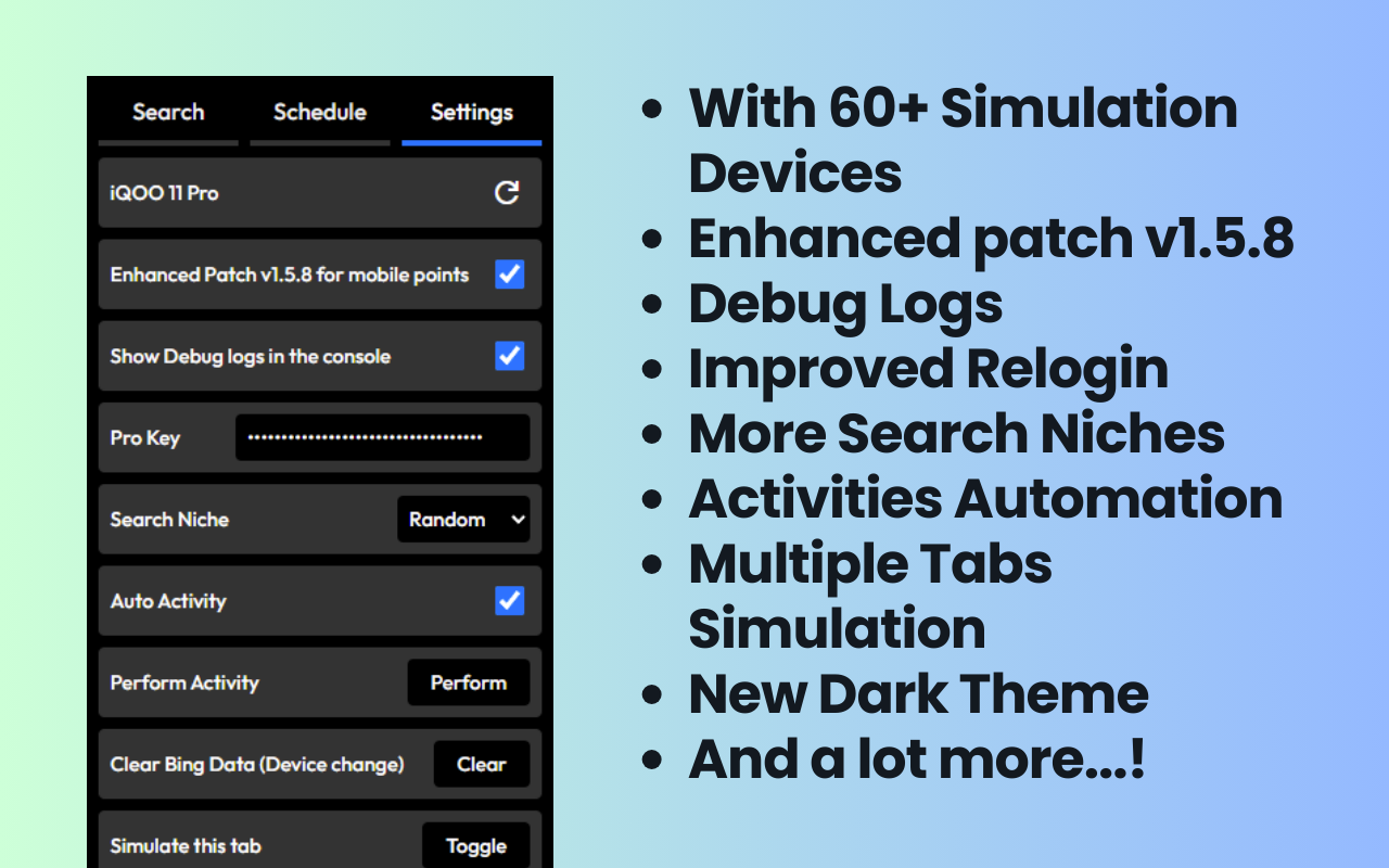 Rewards Search Automator - 截图 3