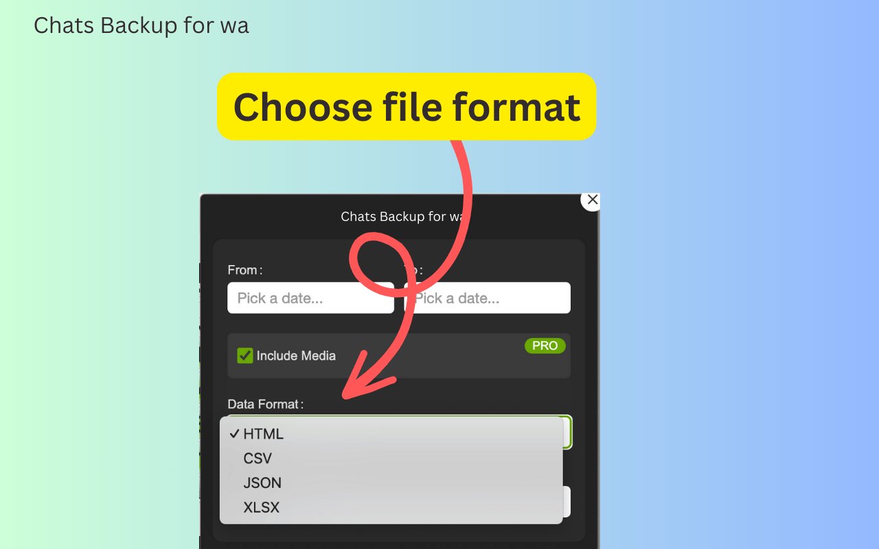wa聊天备份工具 - 截图 2