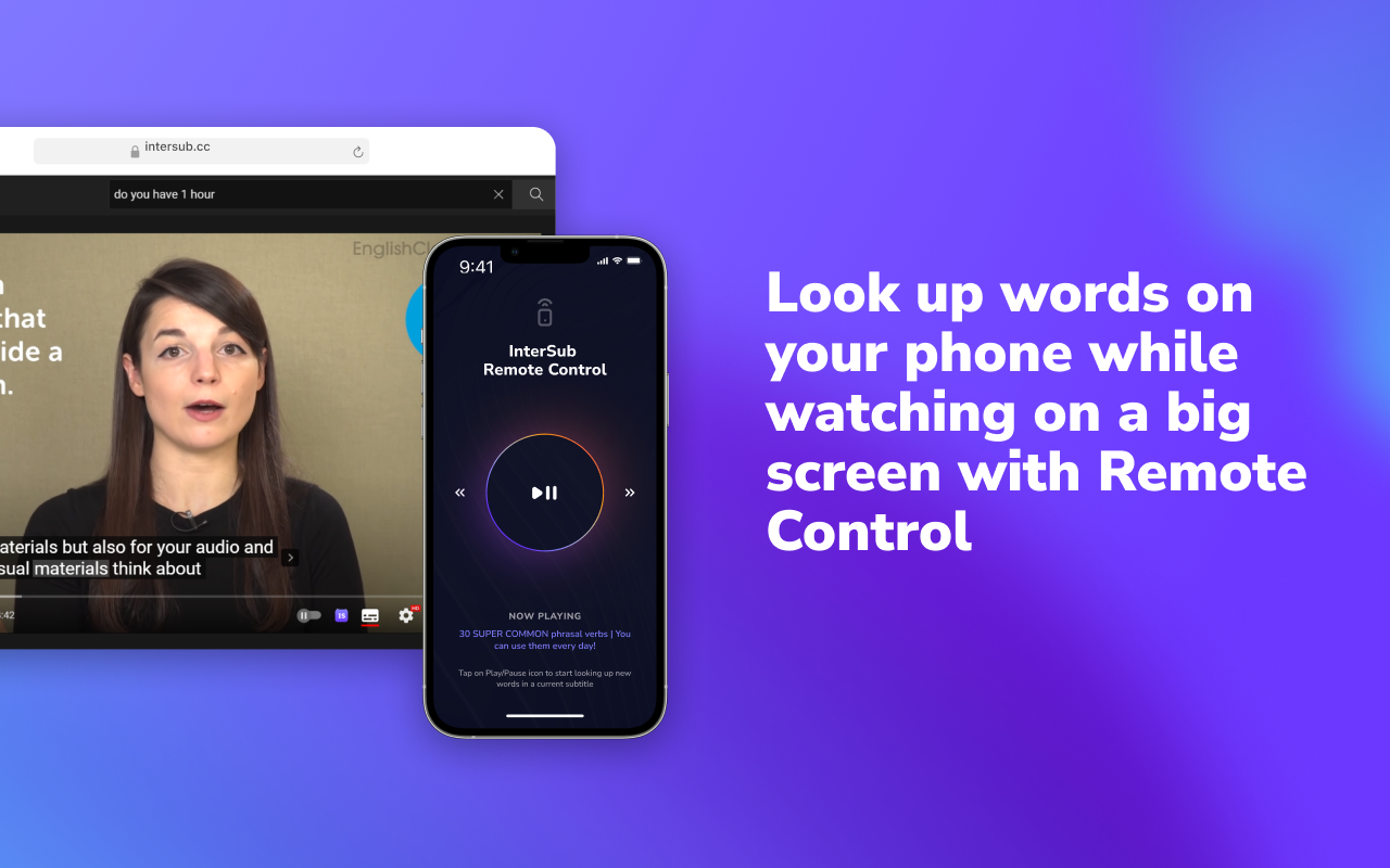 双语字幕与字幕翻译器 - InterSub - 截图 2