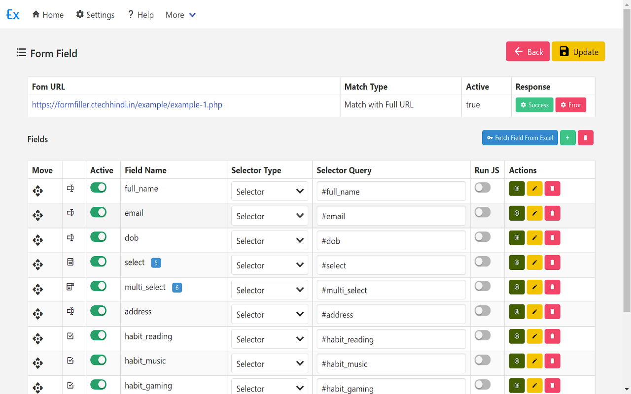 Excellent Data Filler - 截图 4