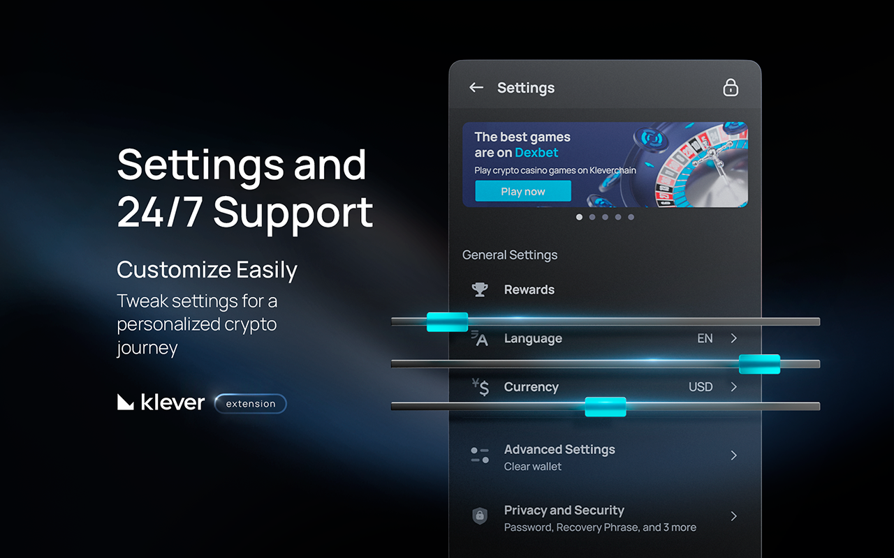 Klever Wallet chrome谷歌浏览器插件_扩展第1张截图