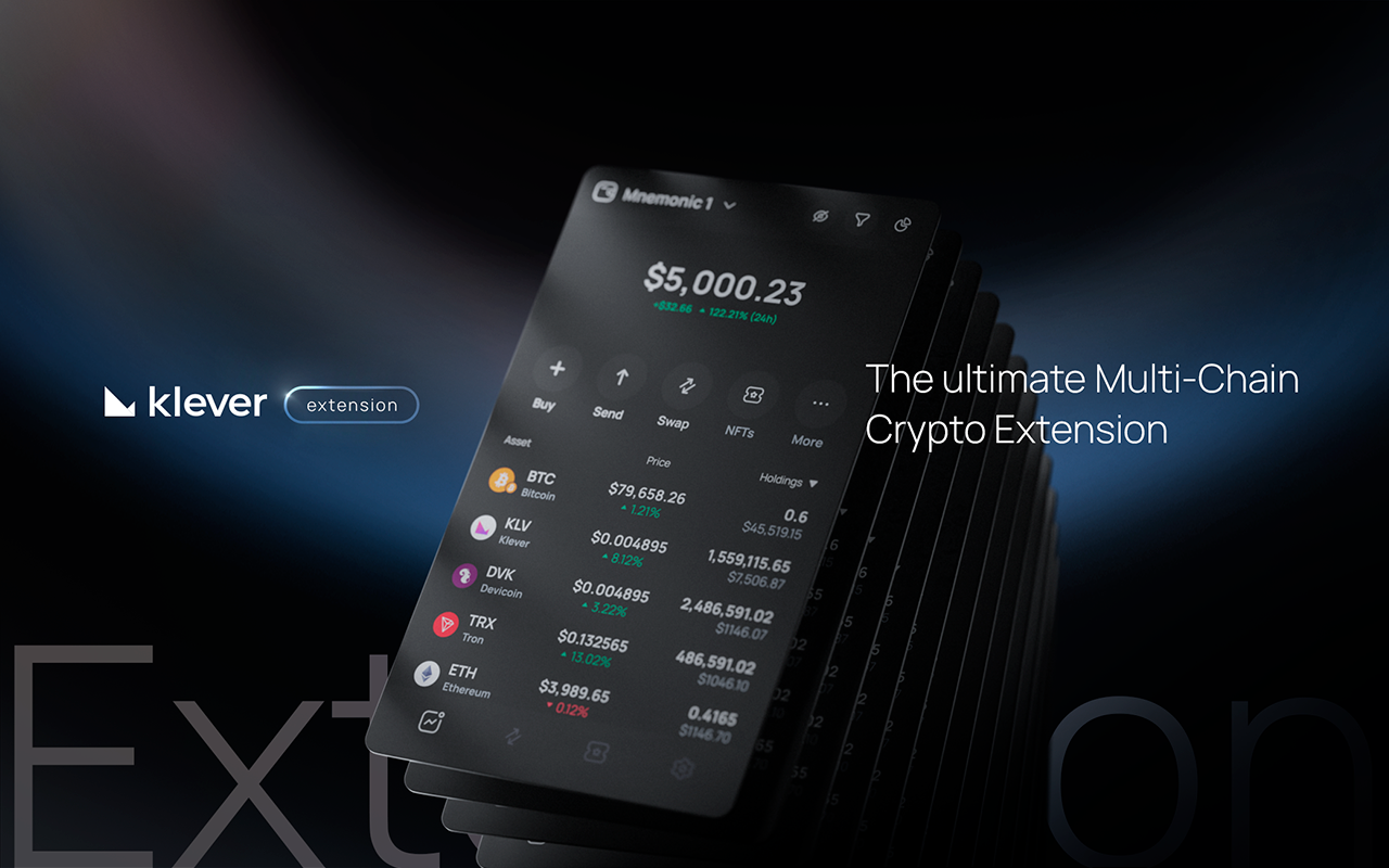 Klever Wallet chrome谷歌浏览器插件_扩展第2张截图