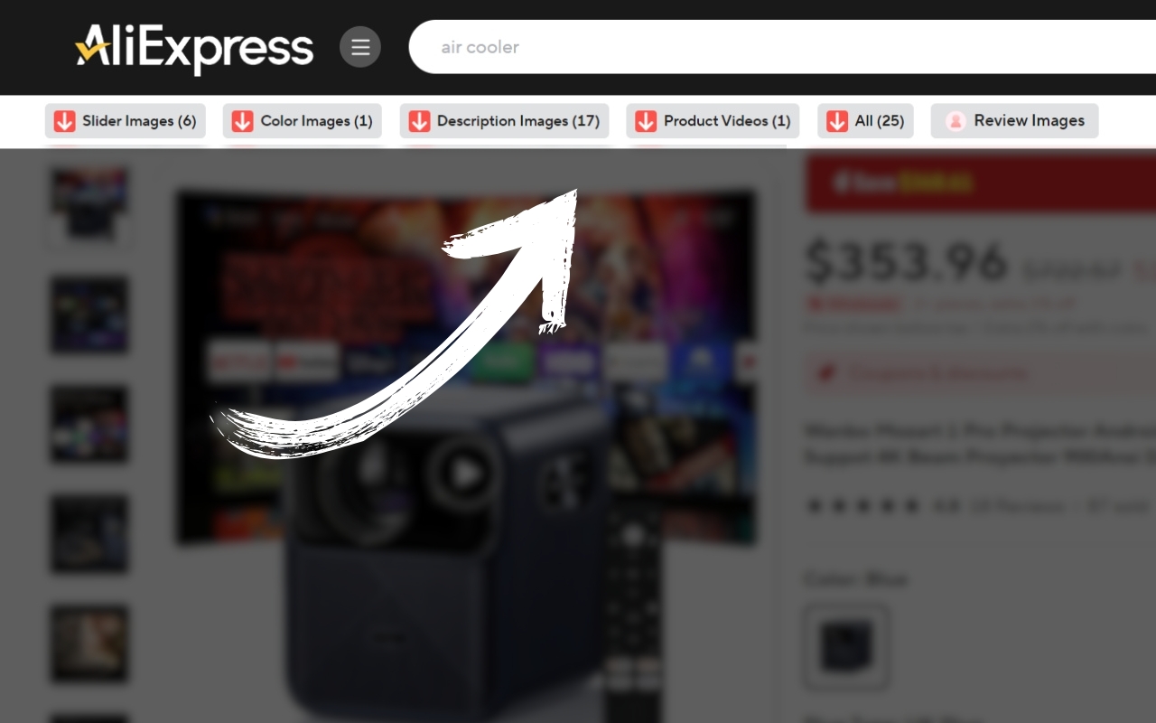 AliSave Pro - Download AliExpress Images - 截图 5