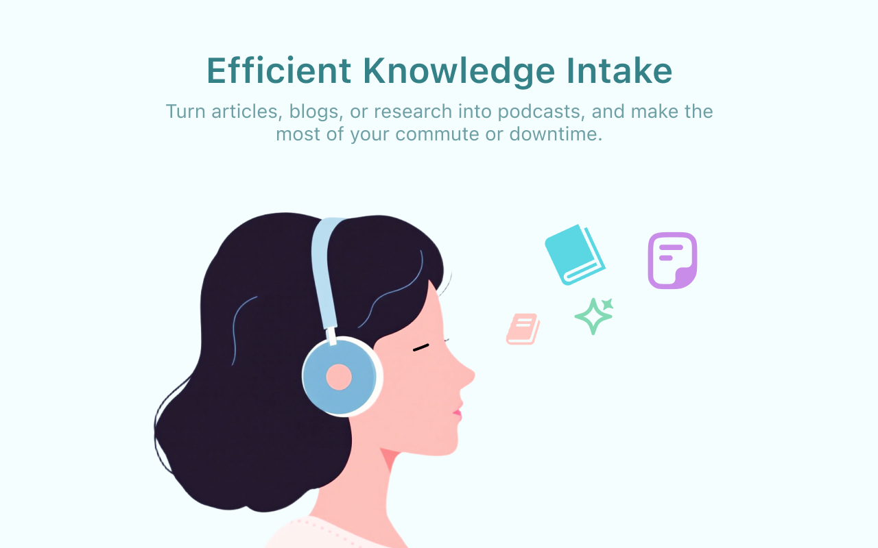ListenHub: 一键把网页变成 AI 播客 - 截图 2
