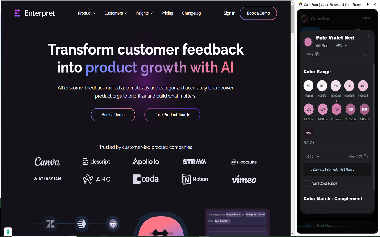 ColorFont | Color Picker and Font Picker - 截图 2