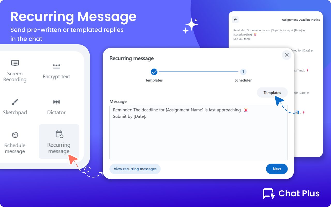 Chat Plus — All-in-One Productivity Suite for Google Chat™ - 截图 3
