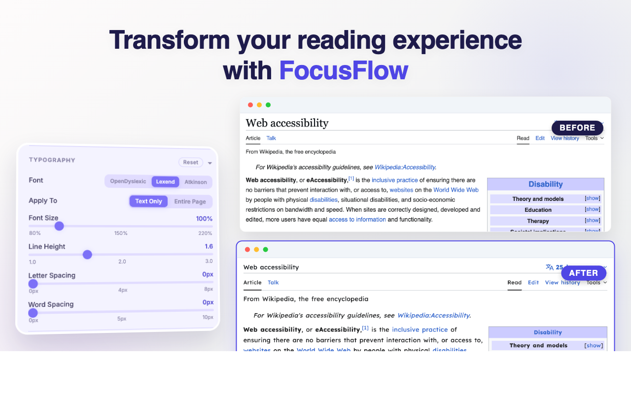FocusFlow: Open Dyslexic Font & Ruler - 截图 3