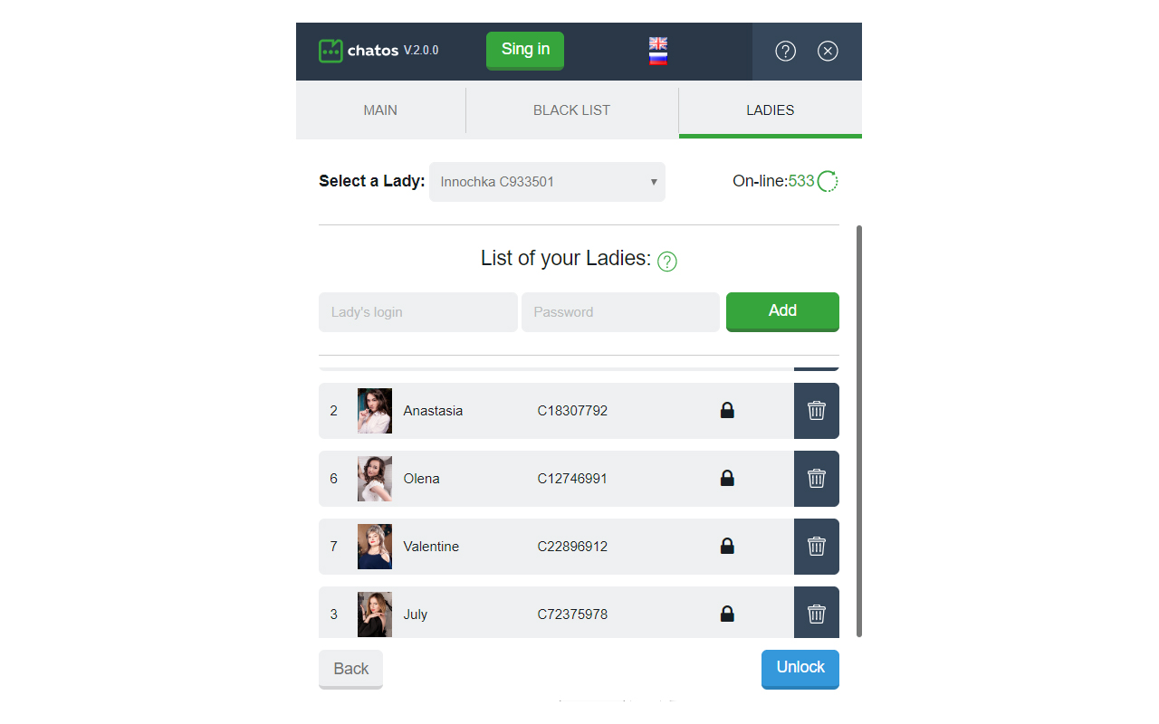 CharmDate| Чаты+Письма помощник | ChatOS - 截图 3