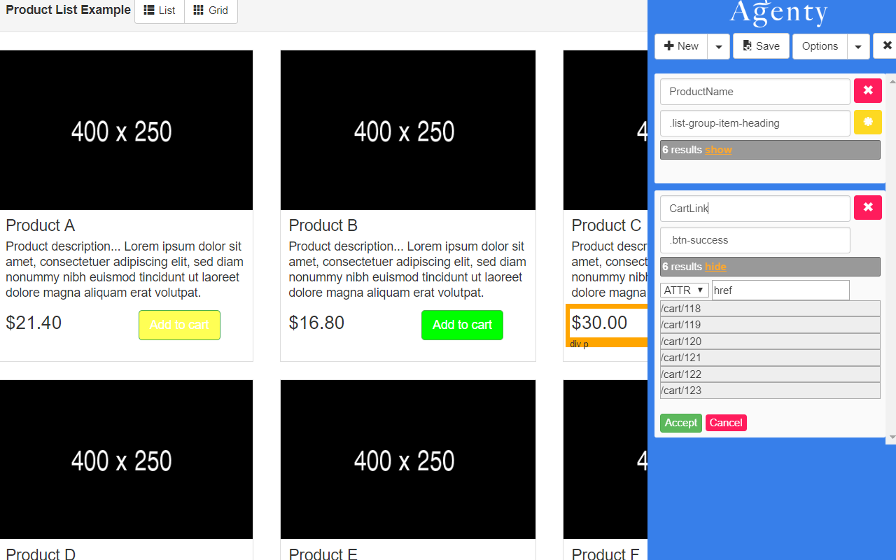 Agenty - Advanced Web Scraper - 截图 2