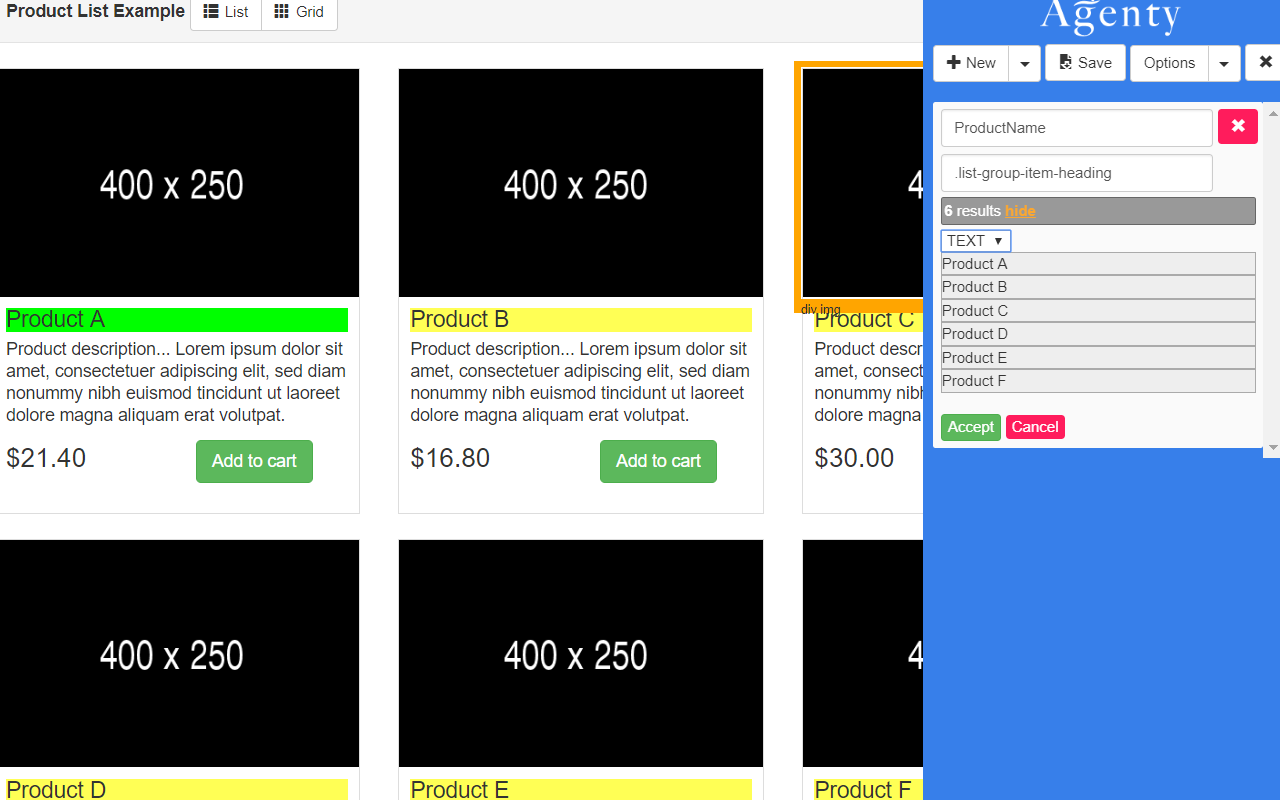 Agenty - Advanced Web Scraper - 截图 3