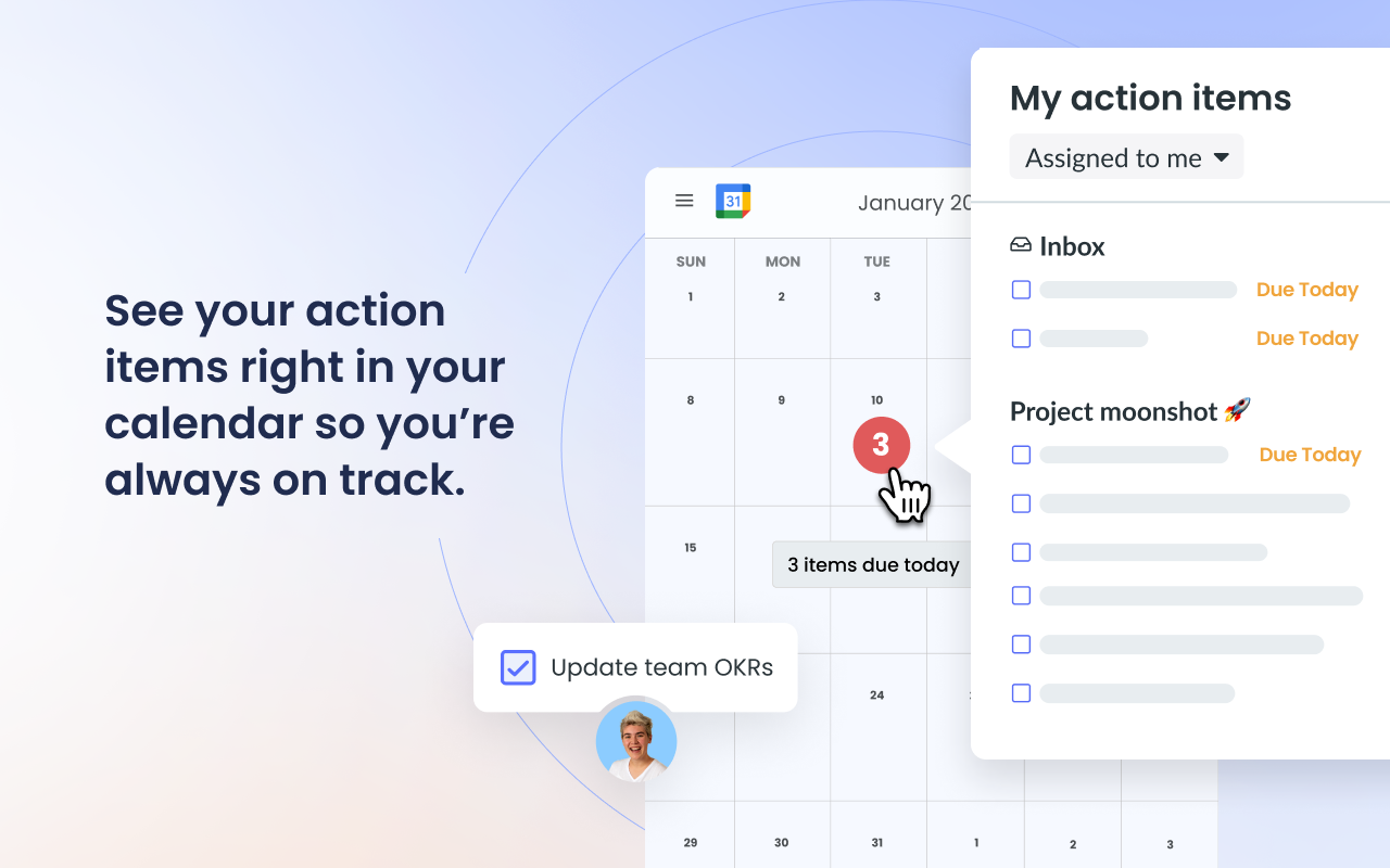 Fellow: AI Meeting Notes, Agendas, and Action items - 截图 1