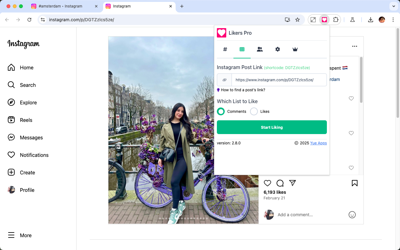 IG Auto Like - Instagram 自动点赞助手 - 截图 2