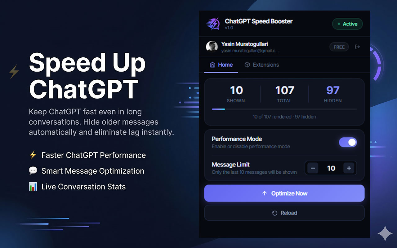 ChatGPT 加速器 chrome谷歌浏览器插件_扩展第1张截图