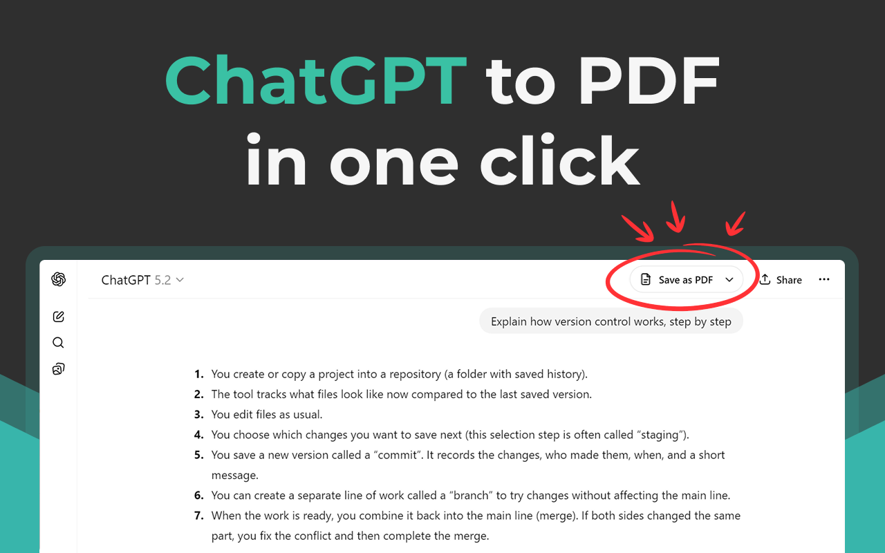 导出ChatGPT对话 chrome谷歌浏览器插件_扩展第2张截图