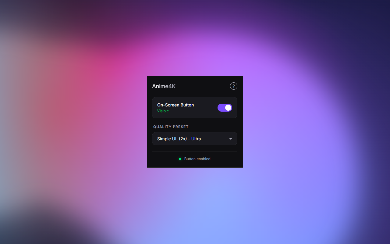 Anime4K Upscaler chrome谷歌浏览器插件_扩展第1张截图