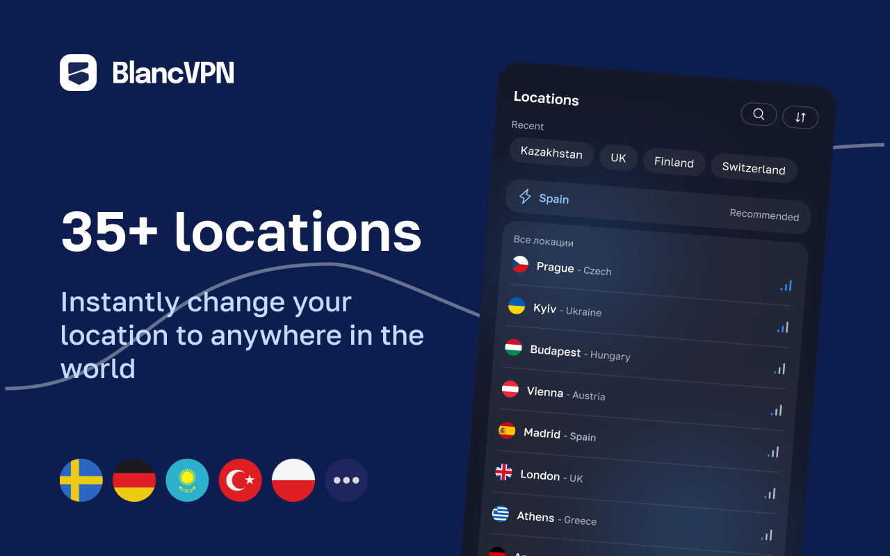 Blanc — Fast and Secure Proxy - 截图 2