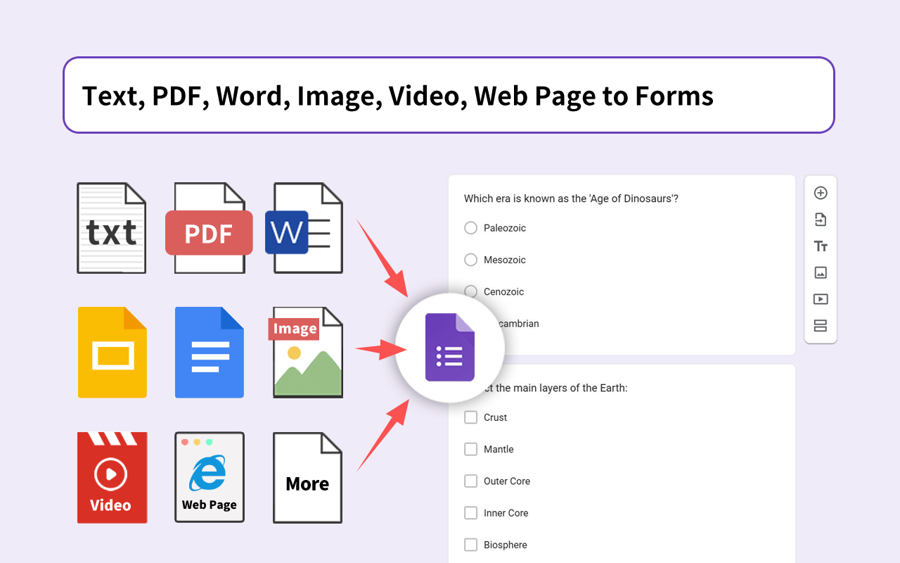 AI Google 表单生成器 - 截图 4