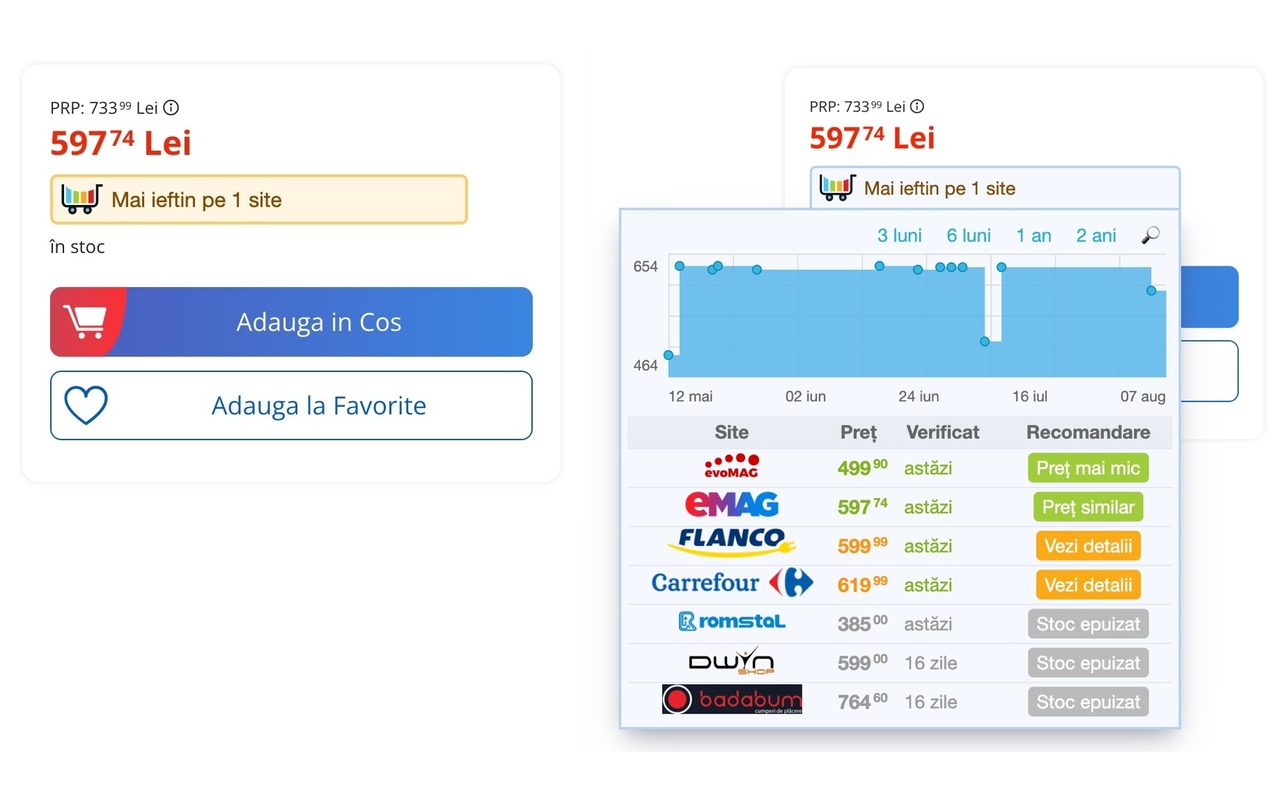 xPrice - istoric preturi & coduri de reducere - 截图 2