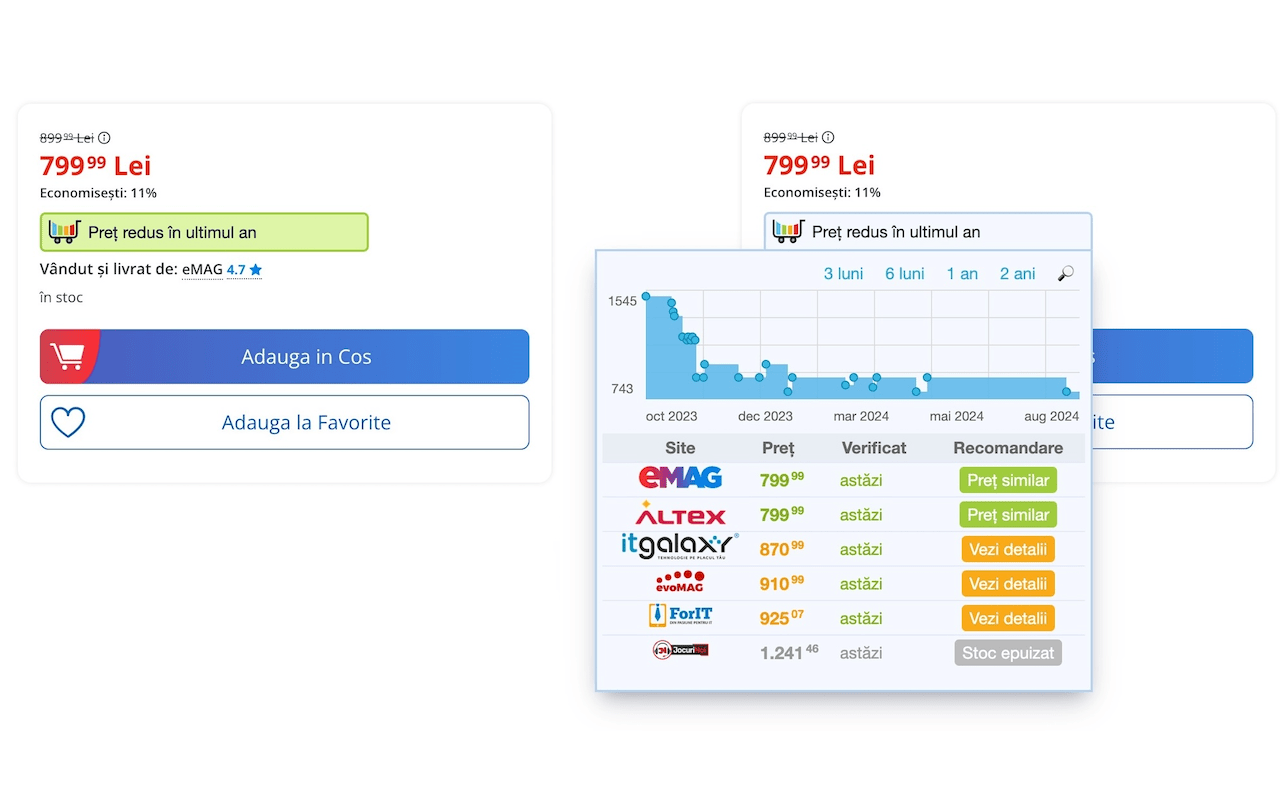 xPrice - istoric preturi & coduri de reducere - 截图 3