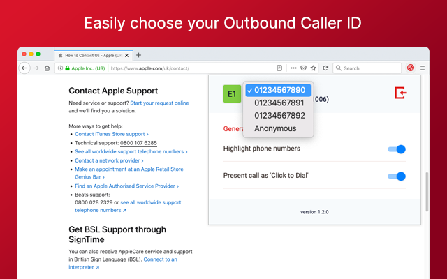 CallSwitch One Click to Dial - 截图 3