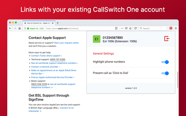 CallSwitch One Click to Dial - 截图 4