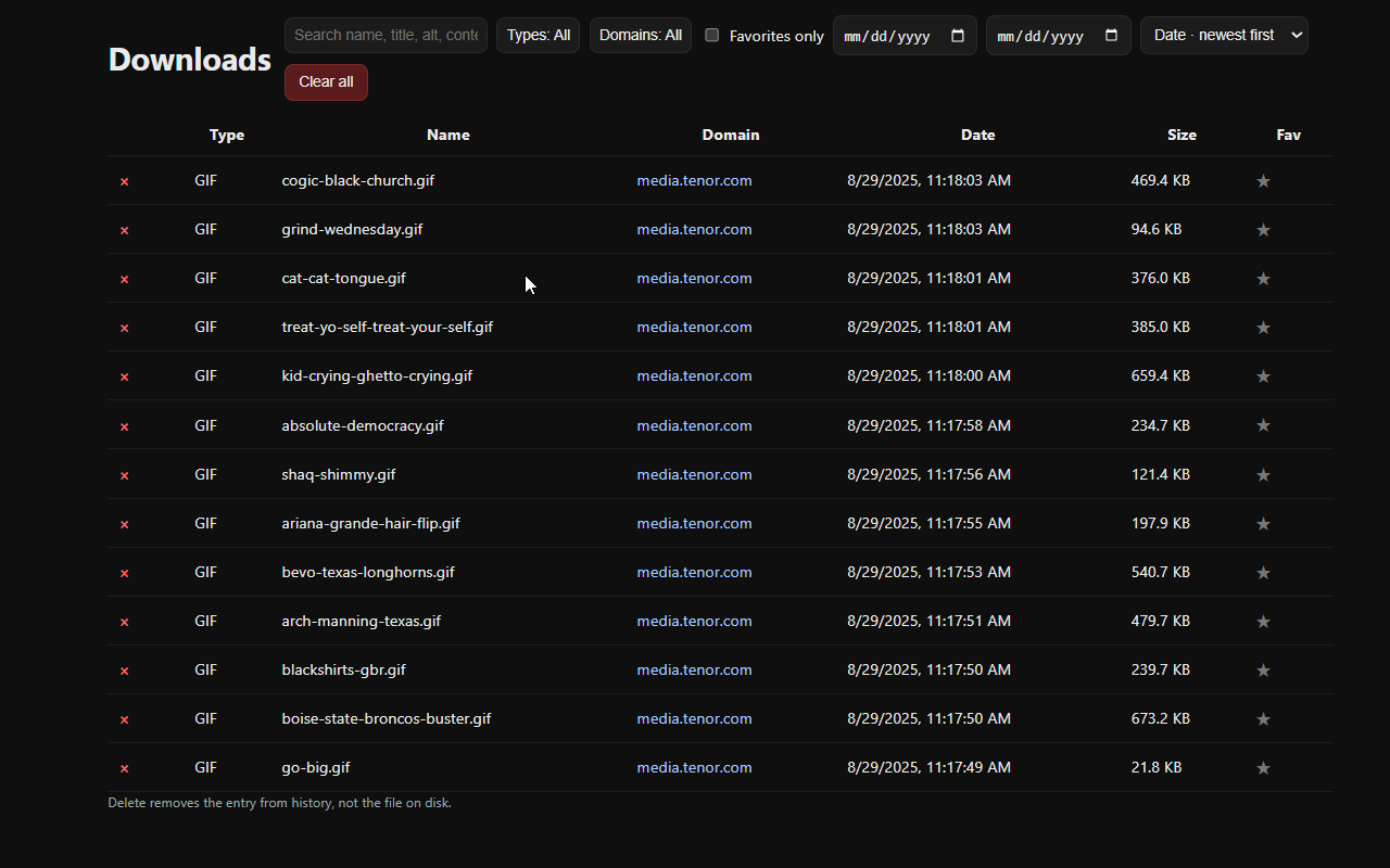 Quick GIF Downloader chrome谷歌浏览器插件_扩展第2张截图