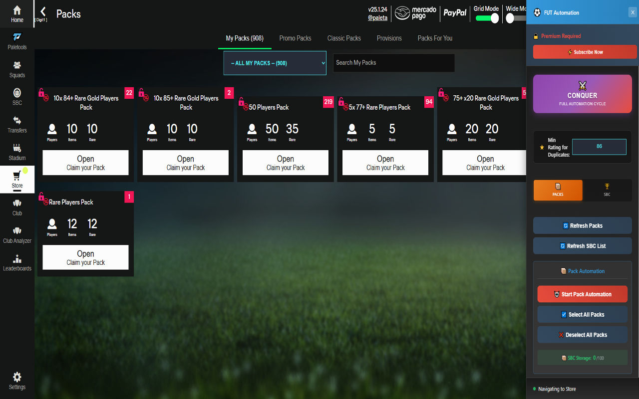 FUT Automation Extension chrome谷歌浏览器插件_扩展第3张截图