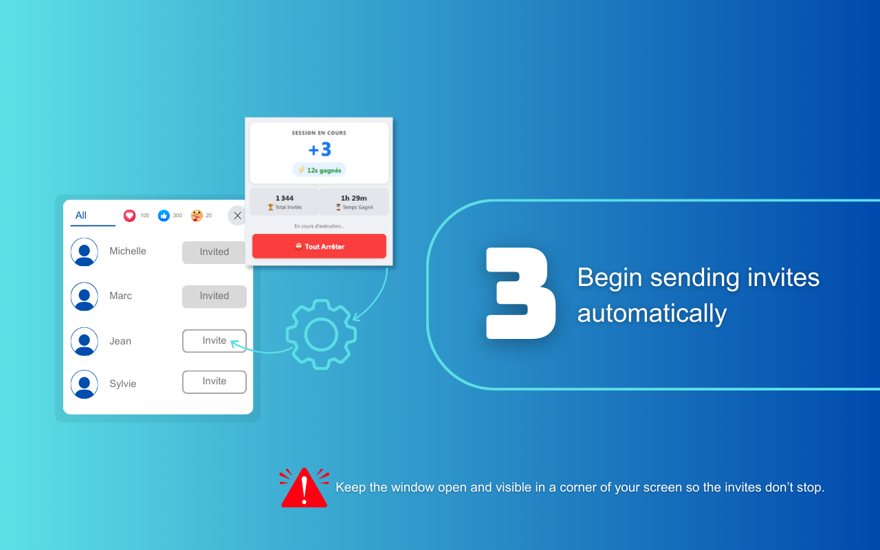 FB Auto Inviter Pro - 截图 3