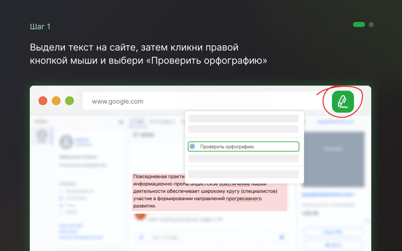 Проверка орфографии - 截图 3