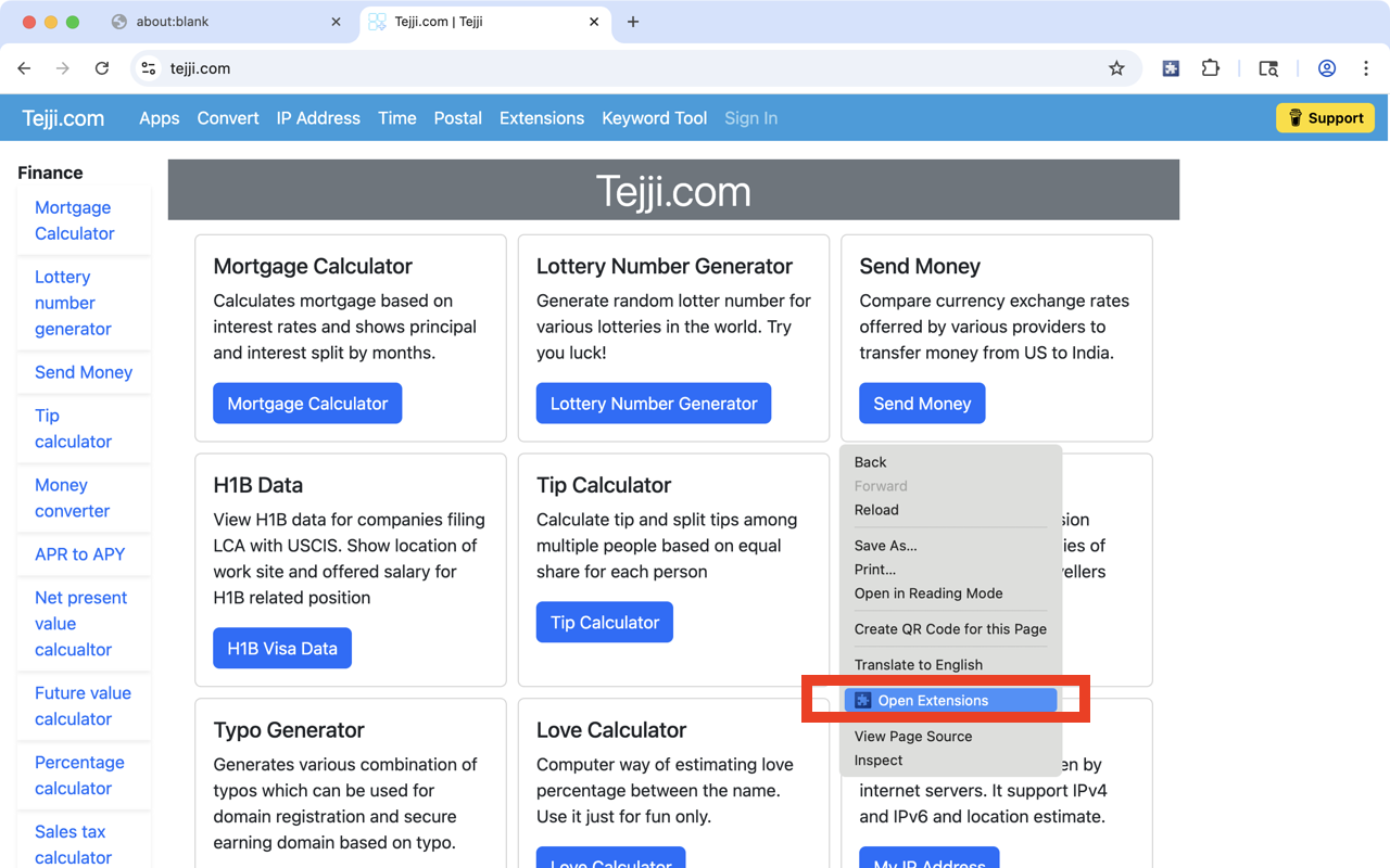 Extensions button - 截图 6