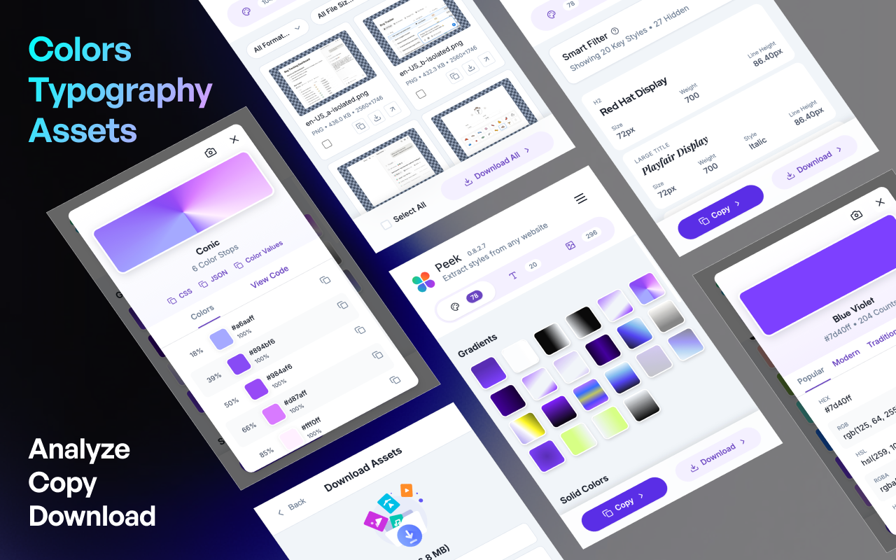 Peek - Design & Asset Toolkit - 截图 5