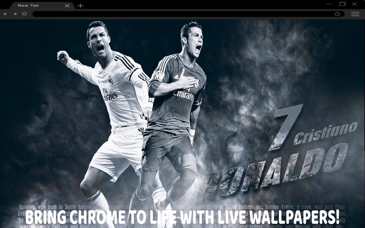 Cristiano Ronaldo CR7 Live Wallpaper chrome谷歌浏览器插件_扩展第1张截图