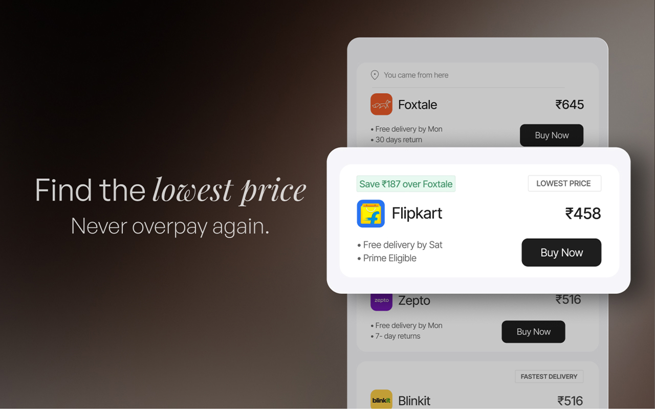 Flash AI -  Unbiased Reviews. Lowest Prices chrome谷歌浏览器插件_扩展第1张截图