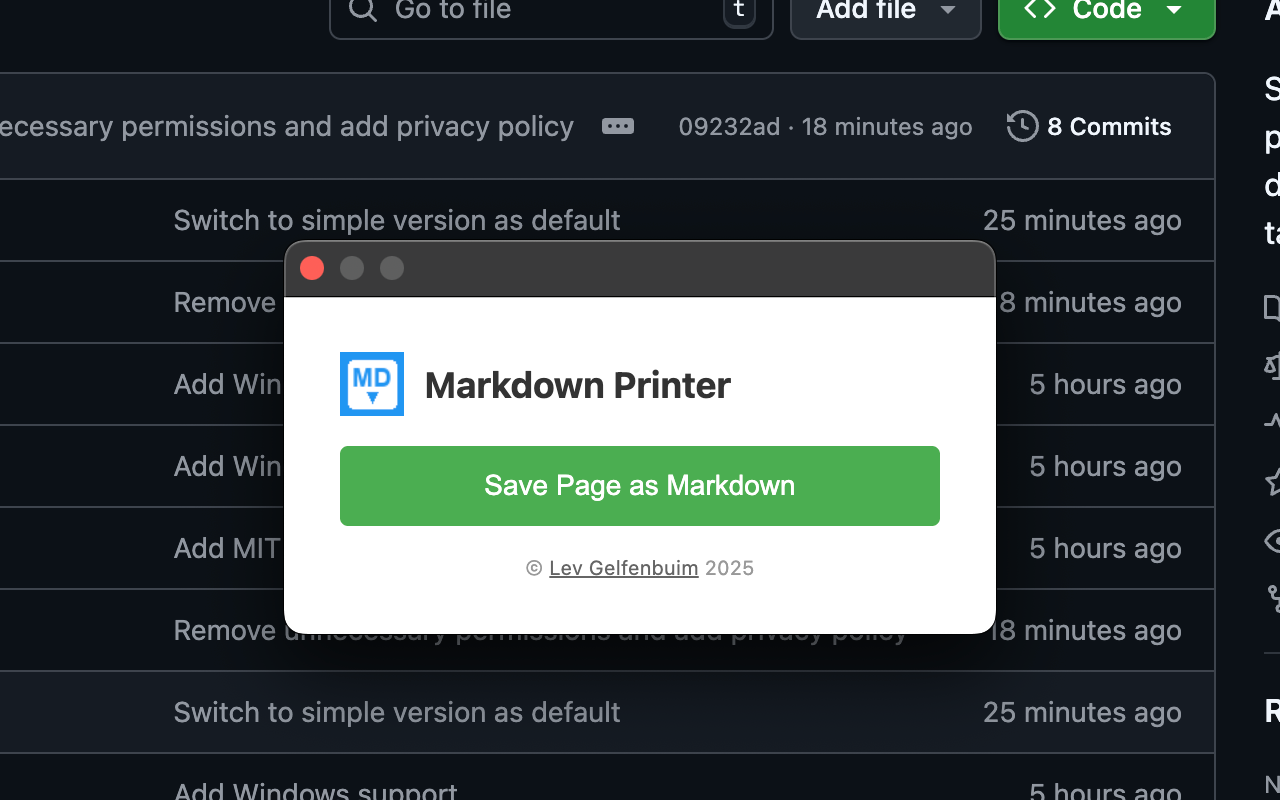 Markdown Printer - 截图 3