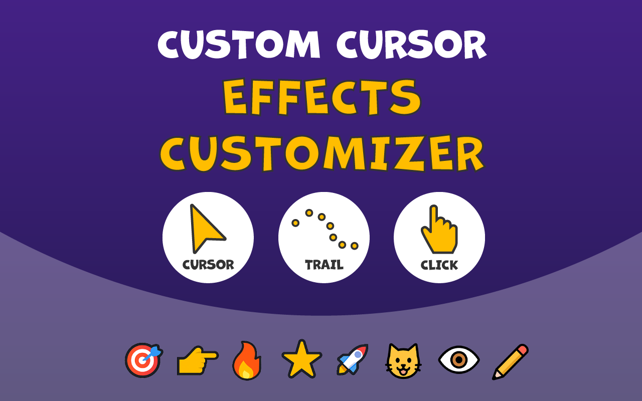 Custom Cursor Effects Customizer - 截图 2