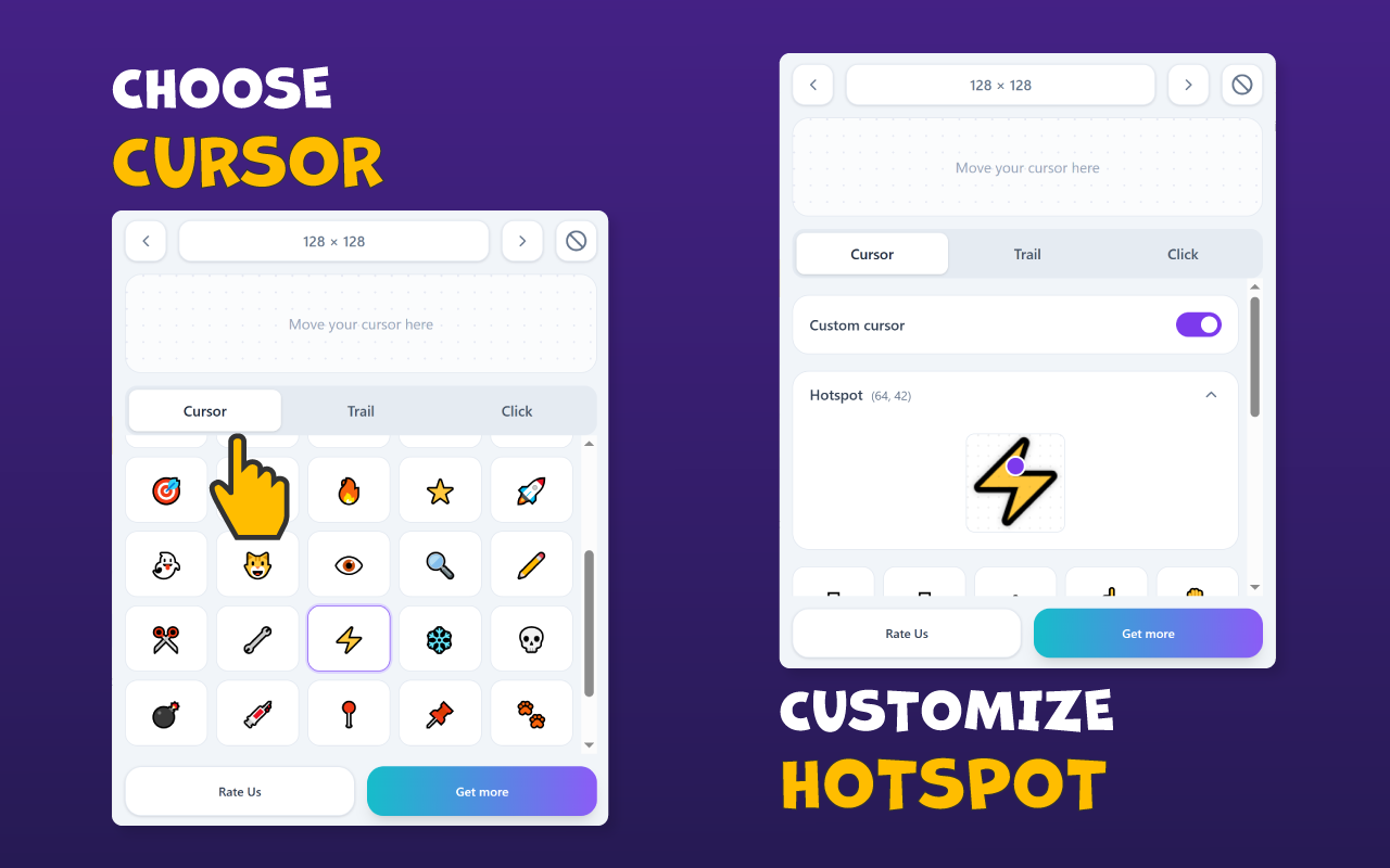 Custom Cursor Effects Customizer - 截图 6