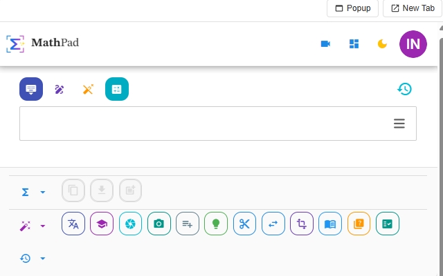 MathPad chrome谷歌浏览器插件_扩展第1张截图