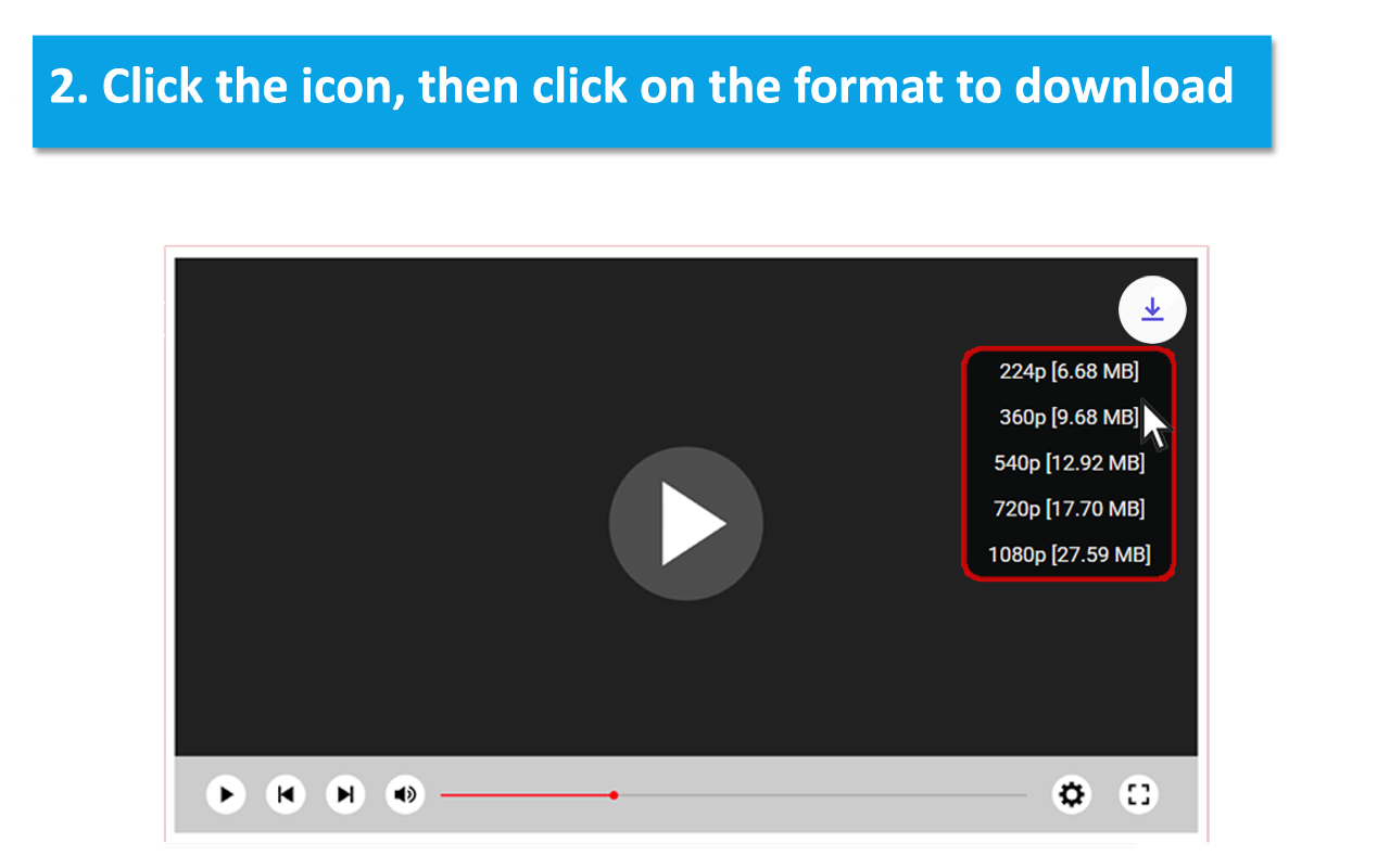 Vimeo Video Downloader Plus chrome谷歌浏览器插件_扩展第3张截图