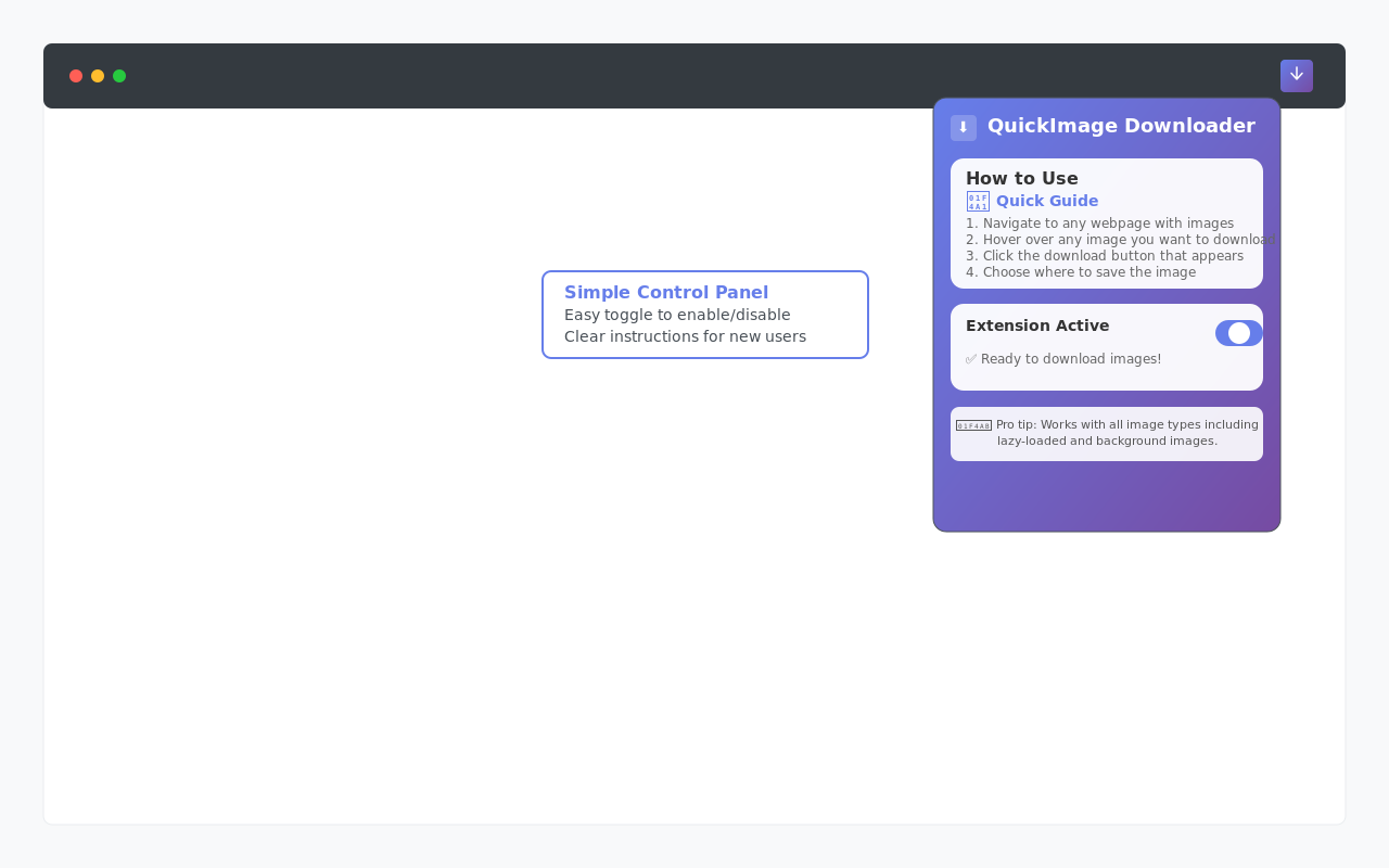 QuickImage Downloader chrome谷歌浏览器插件_扩展第3张截图