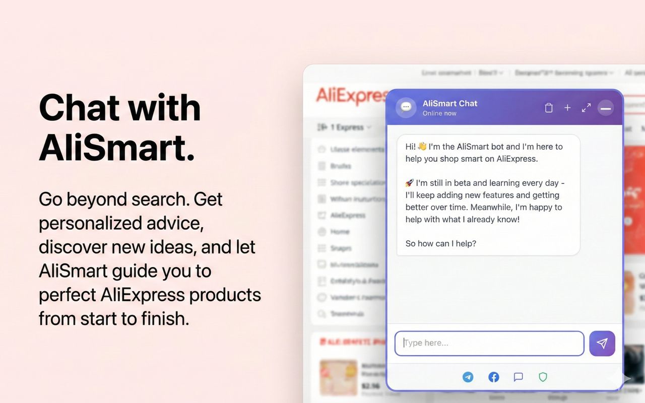 AliSmart: AliExpress AI Finder, Tracker & Coupons - 截图 3