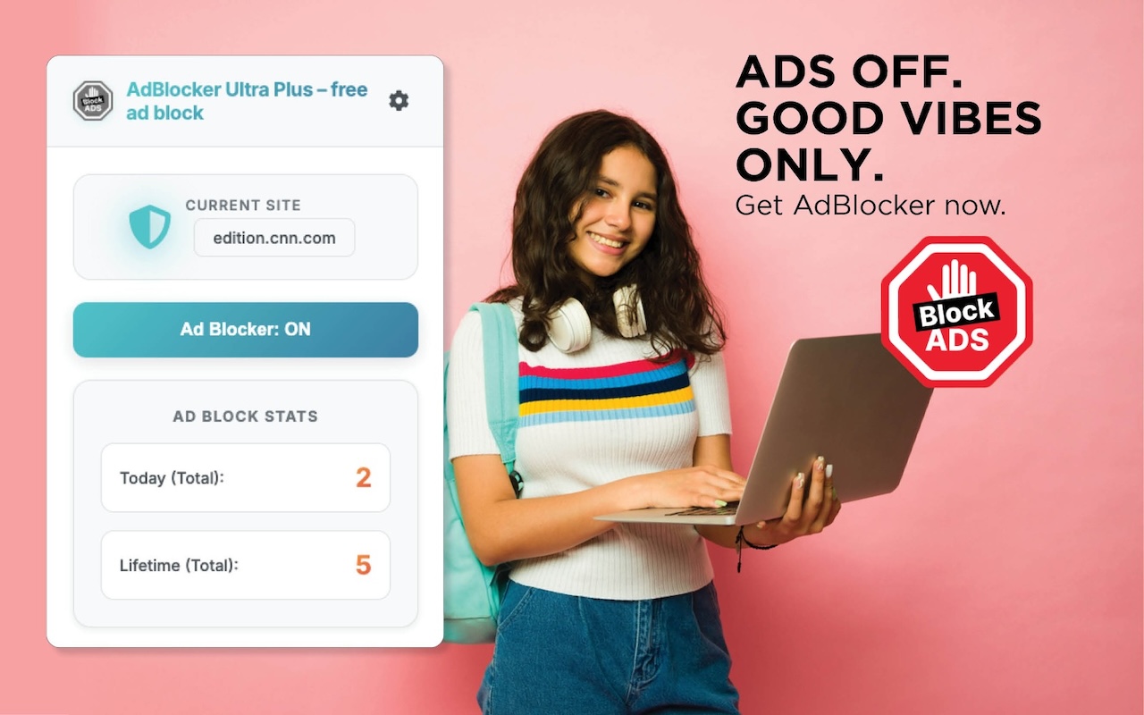 AdBlocker Ultra Plus - free ad block - 截图 5