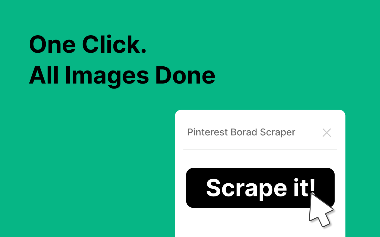 Pinterest Board Scraper - 截图 3