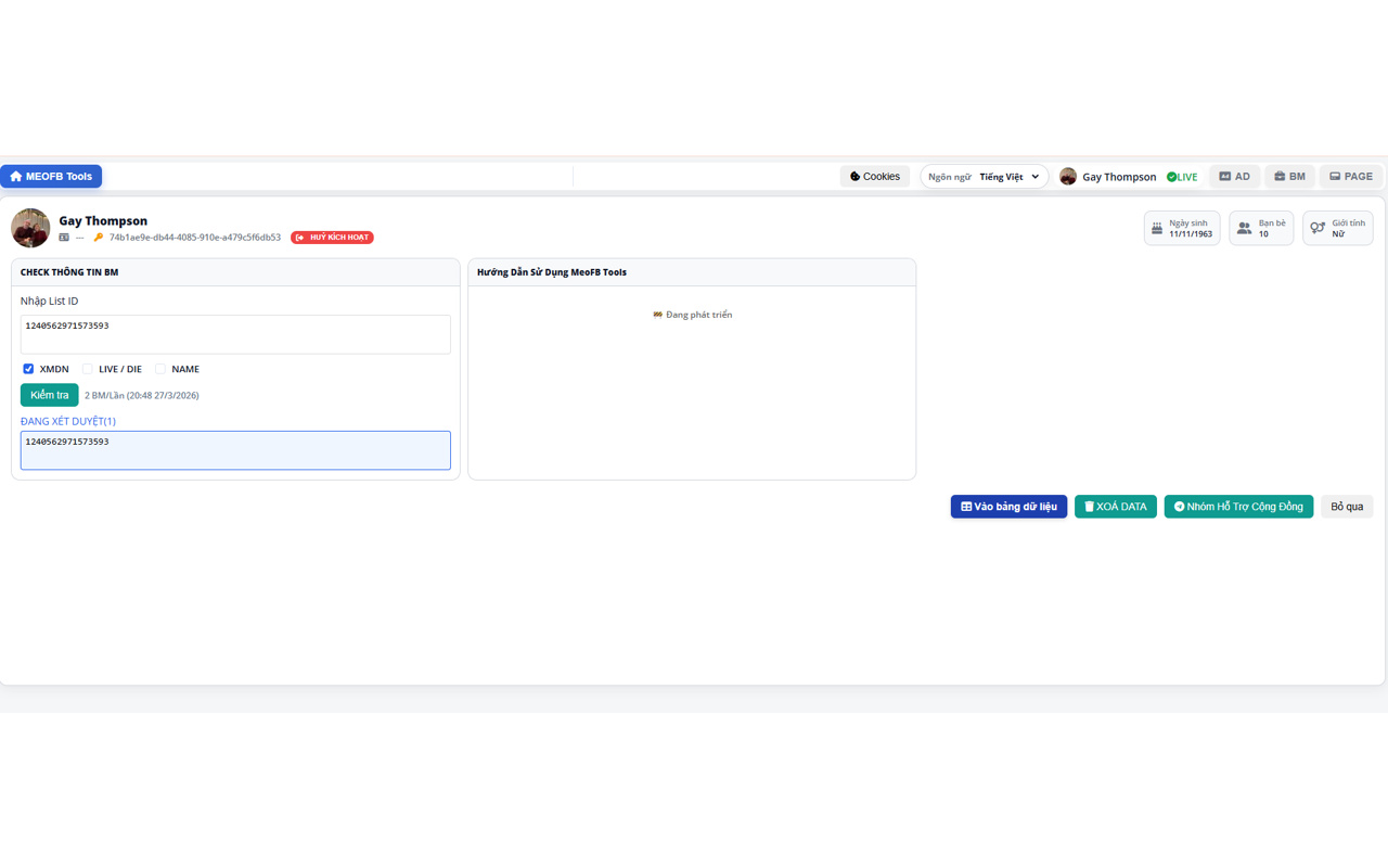 Meofb.com Extension - 截图 2