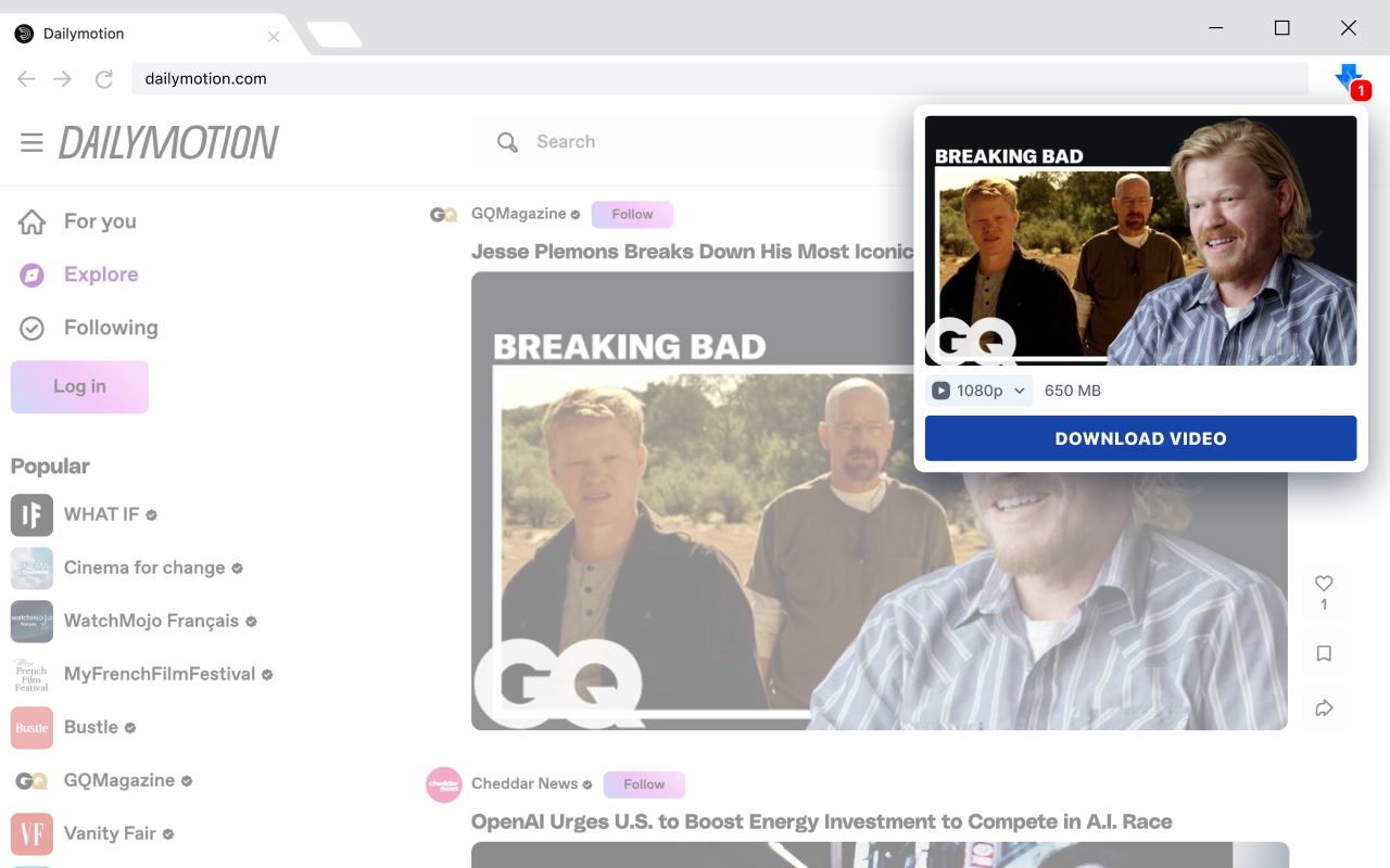 Video Downloader Mega - 截图 2